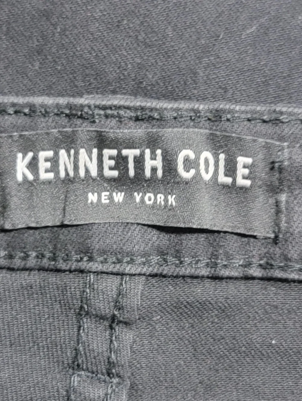 Kenneth Cole New York men’s black slim fit jeans size 32x30  stretch casual